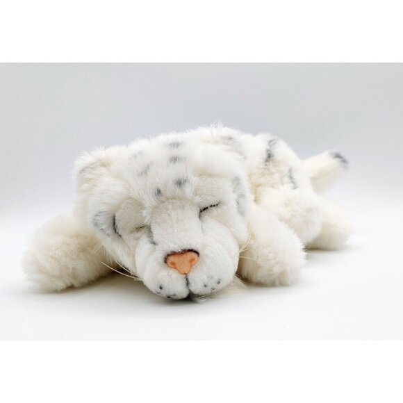 Rainforest Cafe Siberian White Tiger Sleeping Plush Stuffed Animal 10" - Picture 2 of 5